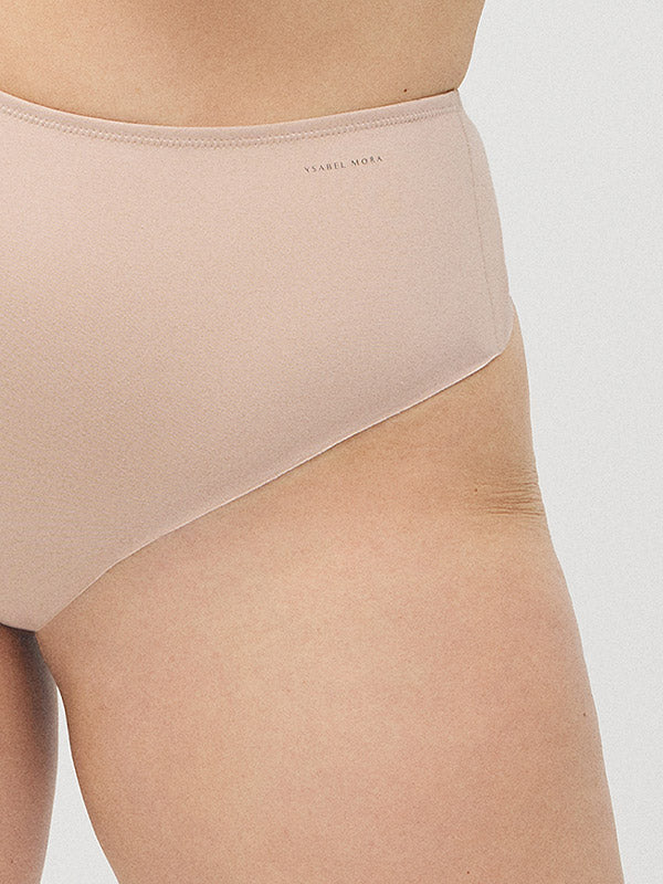 Ysabel Mora medvilninės koreguojančios kelnaitės stringai "Serafina Nude"