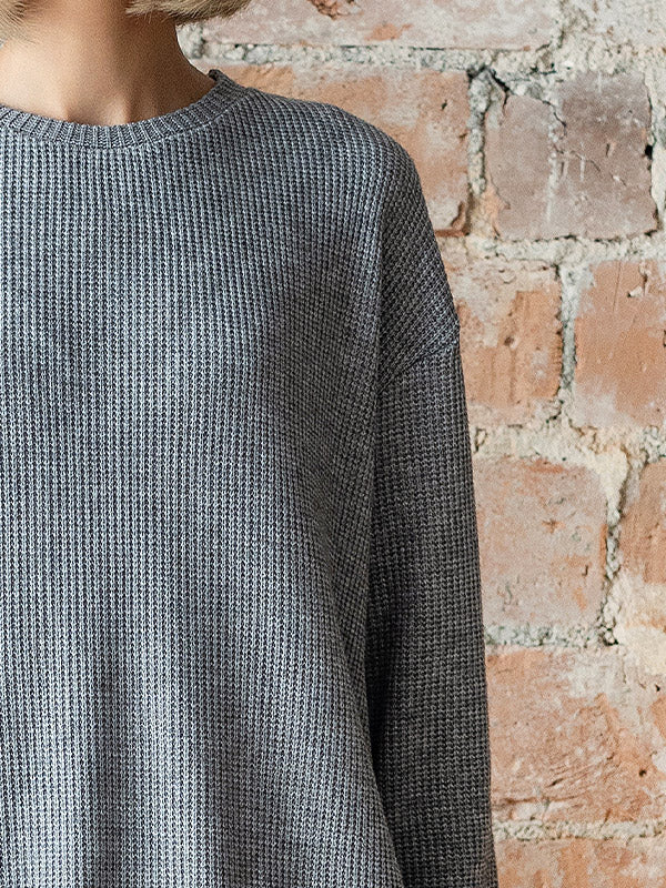 Lega megztinis su viskoze "Sanema Grey"