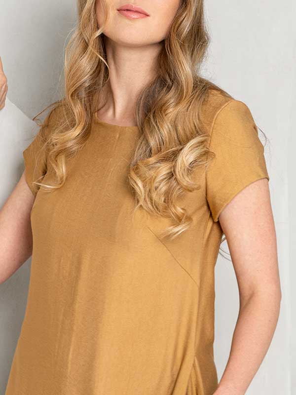 Lega viskozinė midi suknelė "Taylor Honey"