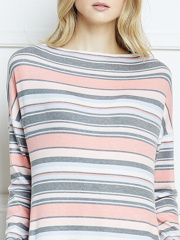 Lega suknelė "Fay Pastel Stripes Print"