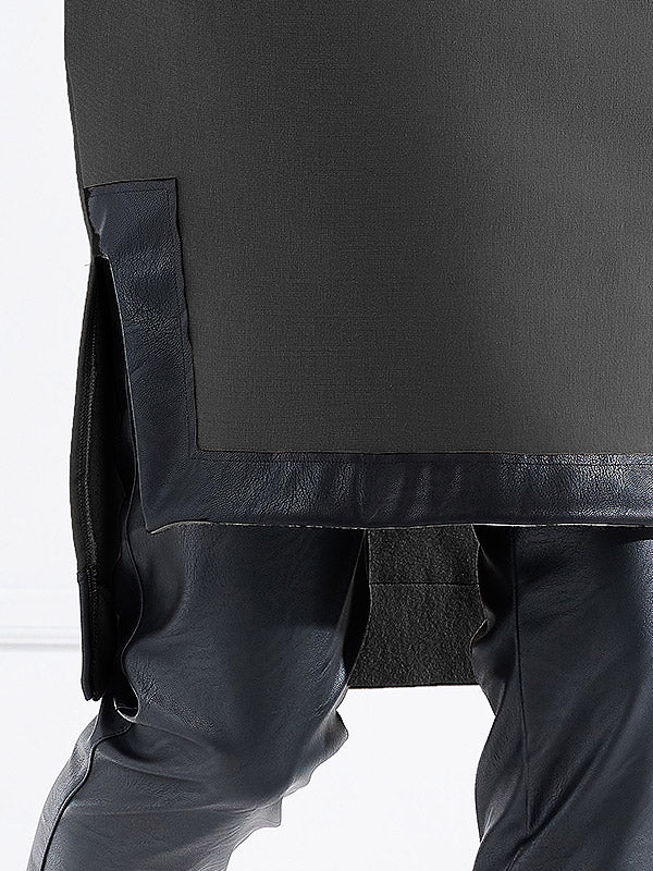 Lega medvilninė suknelė su gobtuvu "Westa Black"