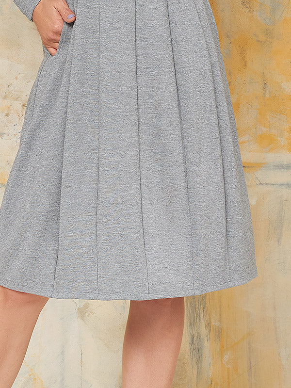 Lega įliemenuota suknelė "Barbie Grey"