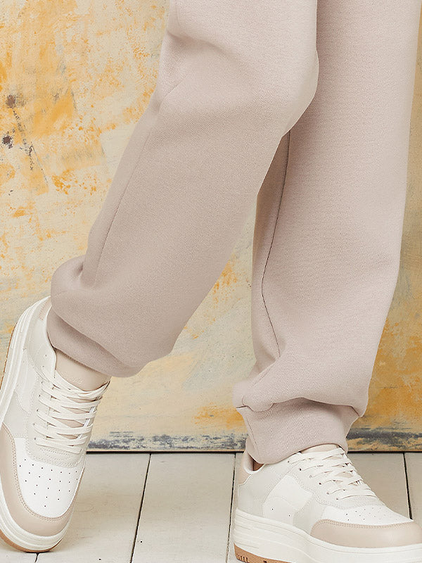 Lega medvilninės laisvalaikio kelnės "Cheryl Light Grey"