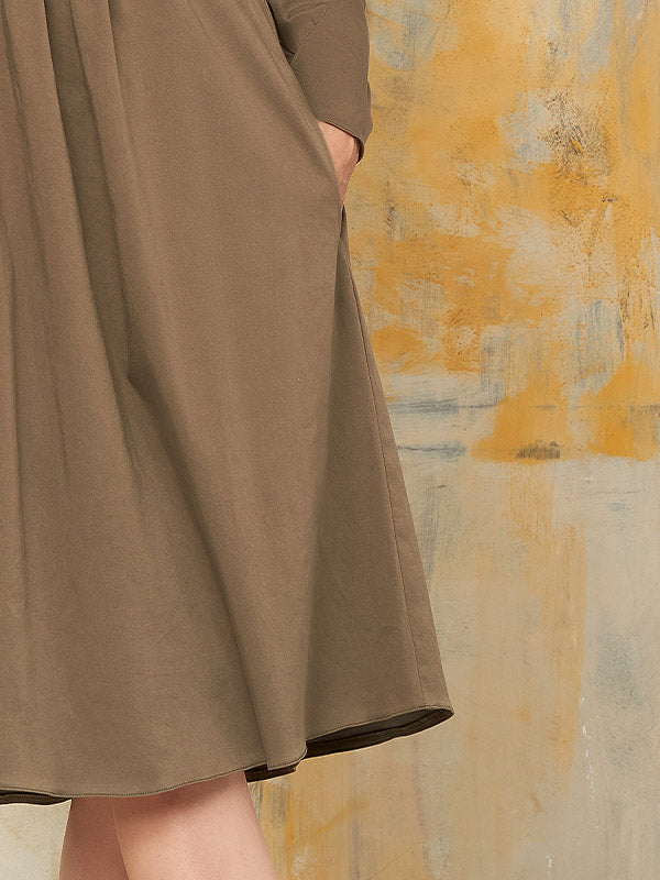 Lega A silueto suknelė "Nino Khaki"