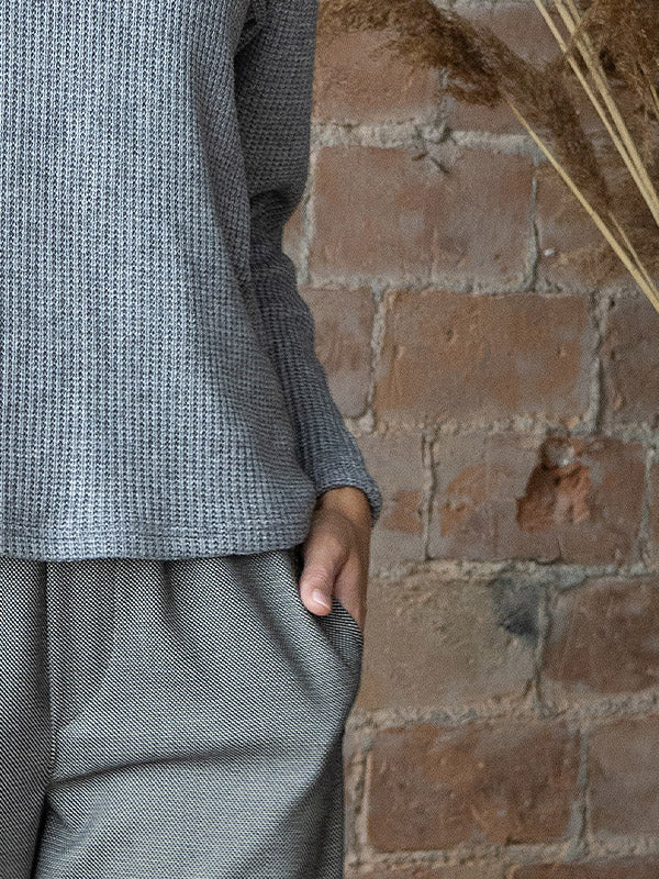 Lega megztinis su viskoze "Ruhena Grey"