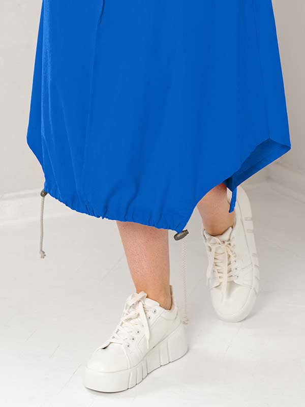 Lega tampraus lino suknelė "Perla Royal Blue"