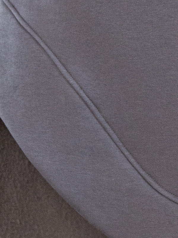 Lega medvilninė suknelė su pūkeliu iš vidaus "Gwen Graphite"