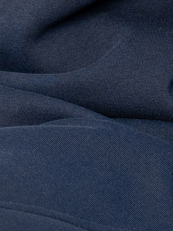 Lega medvilninė suknelė su pūkeliu iš vidaus "Gwen Navy"