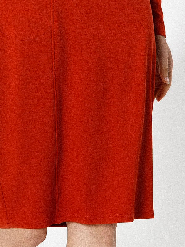 Lega viskozinė suknelė "Astor Coral Red"