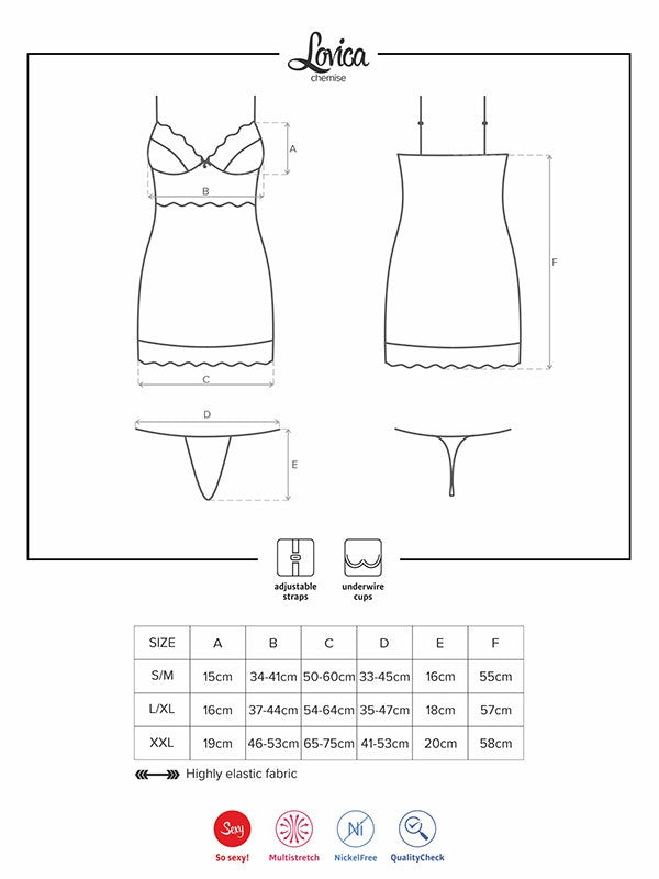 Obsessive naktiniai "Lovica Red"