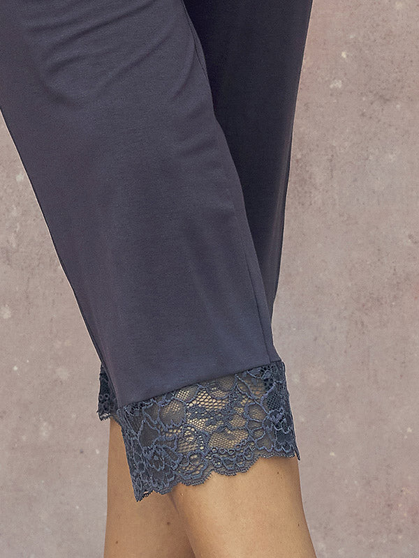 Lega viskozinė pižama "Milani Blueish Grey"