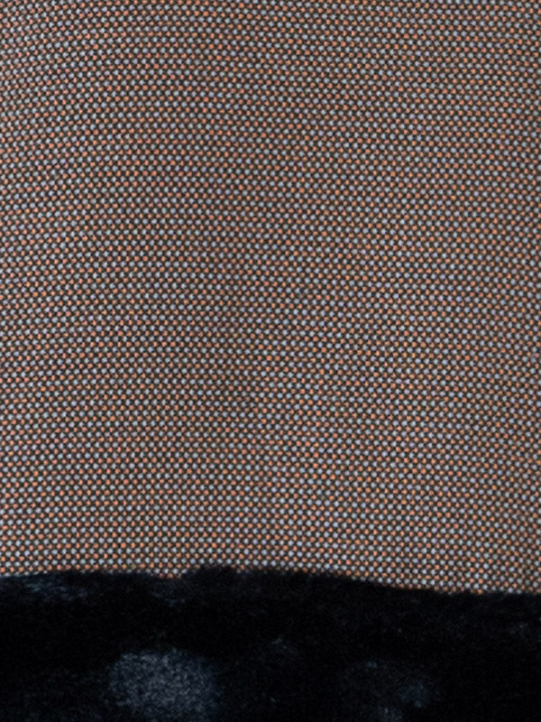 Lega suknelė su dirbtiniu kailiuku "Jamila Brown - Black"