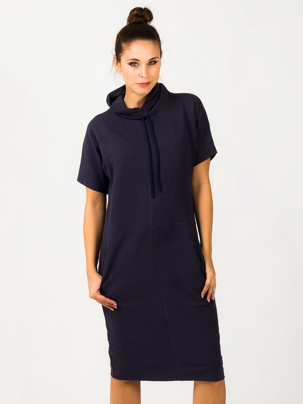 Tessita Cotton Dress Raina Navy