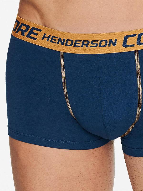 Henderson Men's Boxers 2-pack Boot Navy - Orange