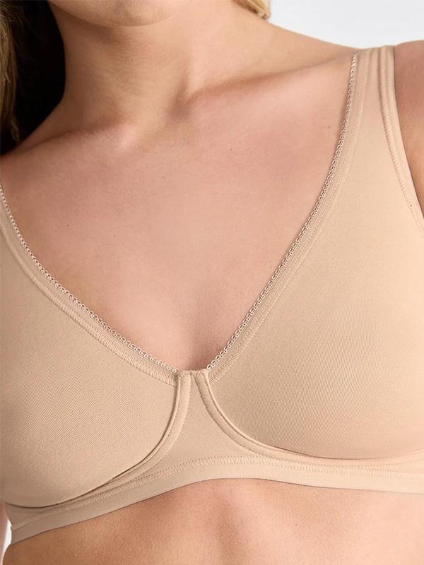 Sloggi Non-wired Cotton Bra Basic + Nude