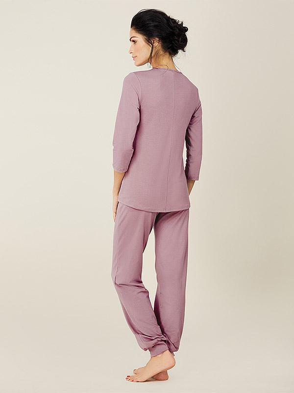 Lega Cotton Pyjamas Sanna Dark Pink