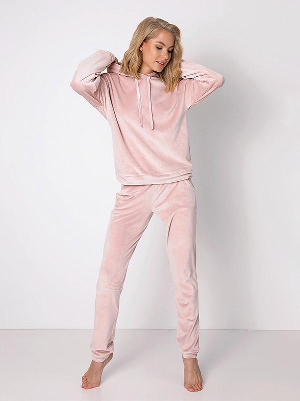 Aruelle jauki namų apranga "Alexis Light Pink Velour"