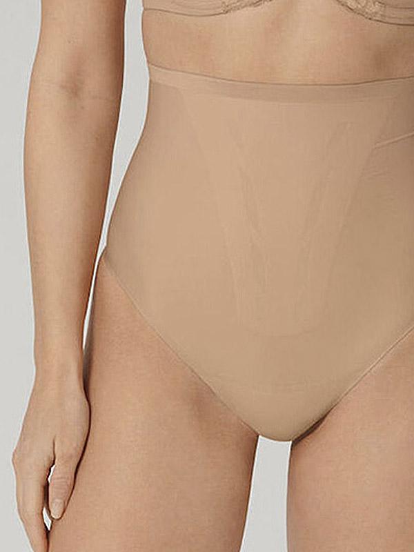 Triumph Smoothing High-waisted Thong Shape Smart Highwaist String Nude