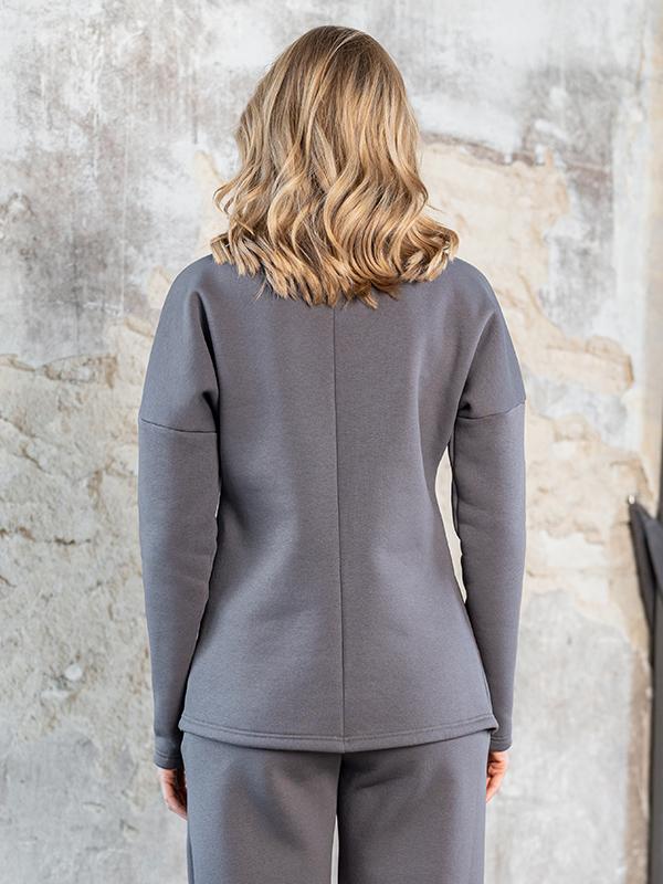 Lega Leisure Cotton Jumper Rosita Graphite