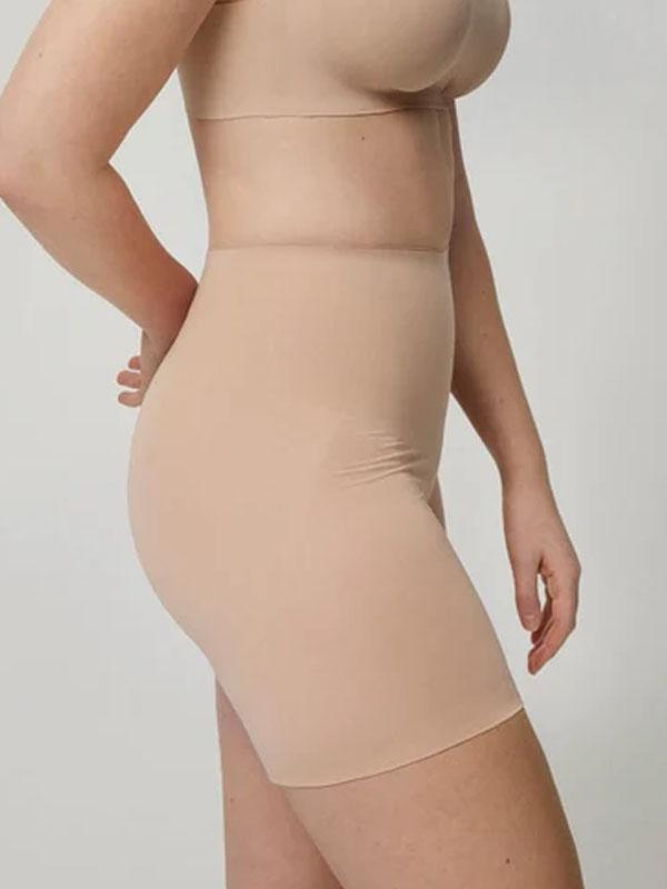 Ysabel Mora Cotton Shaping Shorts Trudy Nude