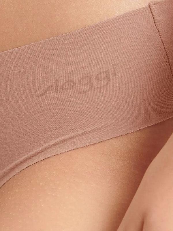 Sloggi Set of 2 Laser-cut Modal Thongs Zero Modal 2.0 Nude
