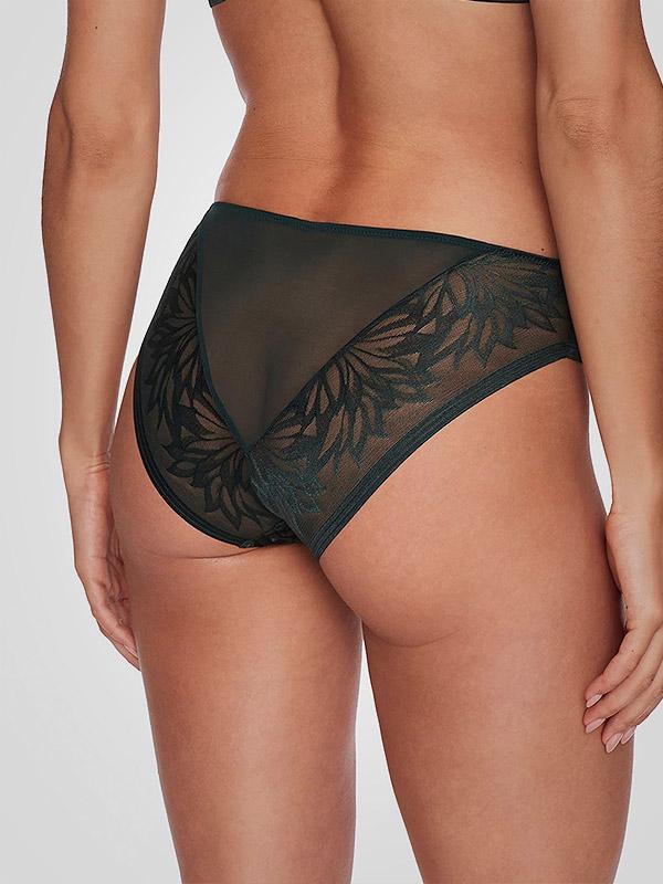 Esotiq кружевные трусики "Toshi Dark Green"