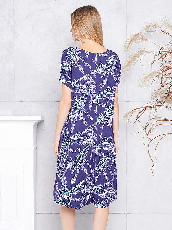 Lega viskozinė suknelė "Innara Lavender Print"