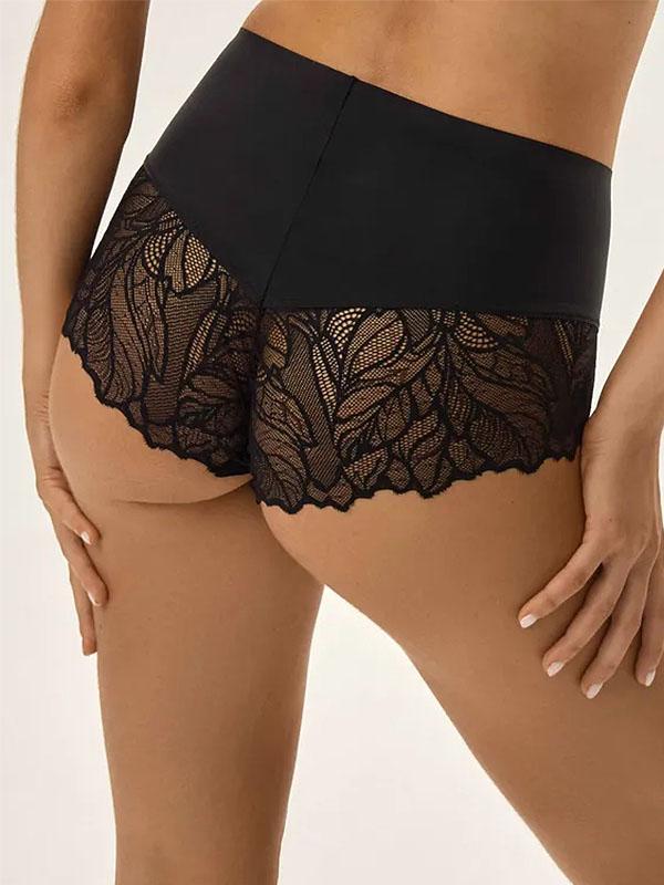 Esotiq Panties With Lace 2-pack Pansy Black
