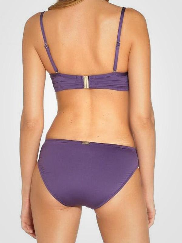Maryan Mehlhorn bikini maudymosi kostiumėlis formuotais kaušeliais "Splendeurs Violet"