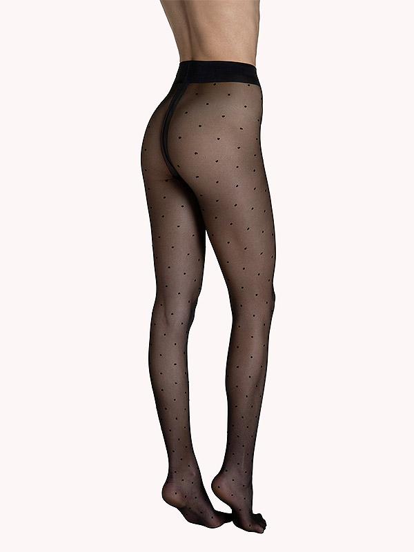 Lisca колготки в горошек "Fashion Dots 20 Den Black"