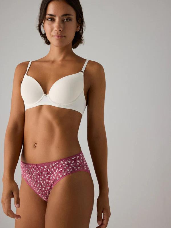 Ysabel Mora 2 medvilninių kelnaičių komplektas "Vanda Rose - Cream"