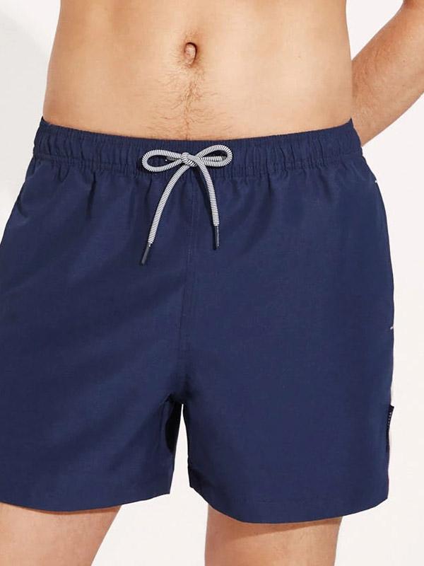 Ysabel Mora мужские плавательные шорты "Andrew Navy - Light Blue - Rose"