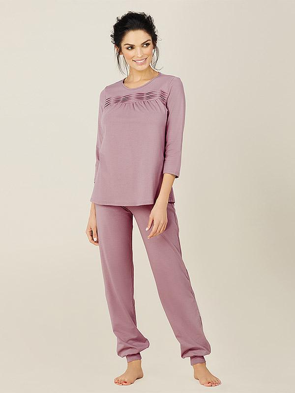Lega Cotton Pyjamas Sanna Dark Pink