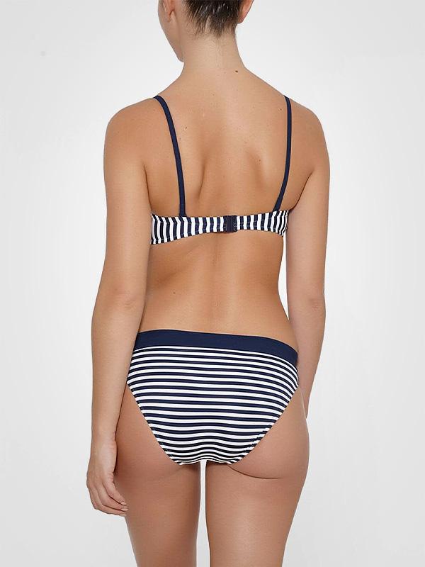 Lidea bikini maudymosi kostiumėlis "Eleanor Blue - White Stripes"