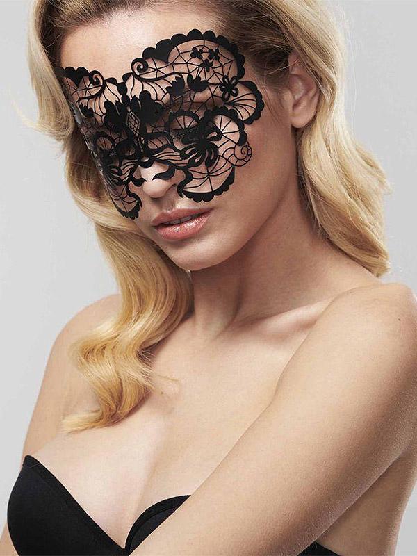 Bijoux Indiscrets seksuali veido kaukė "Anna Black"