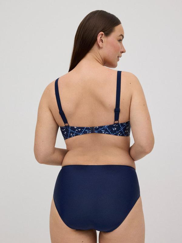 Ysabel Mora Minimizer Bikini Swimsuit Harrieta Navy - Blue