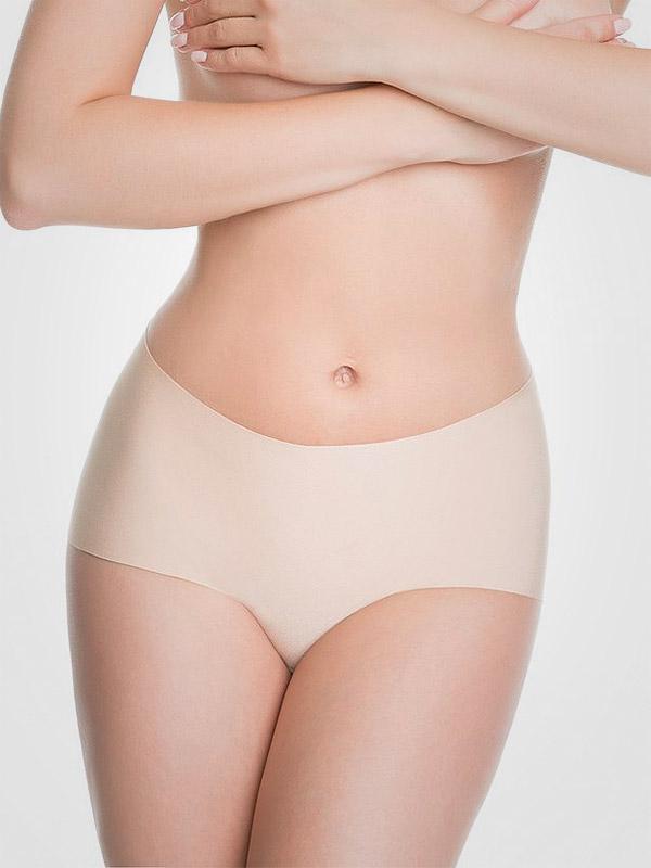 Julimex Seamless Laser-cut Briefs Bliss Maxi Natural