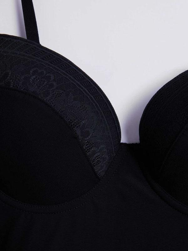 Ysabel Mora Shaping Bodysuit Betty Black