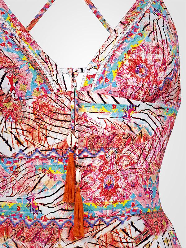 Watercult vientisas maudymosi kostiumėlis "Creative Manifesto Multicolor"