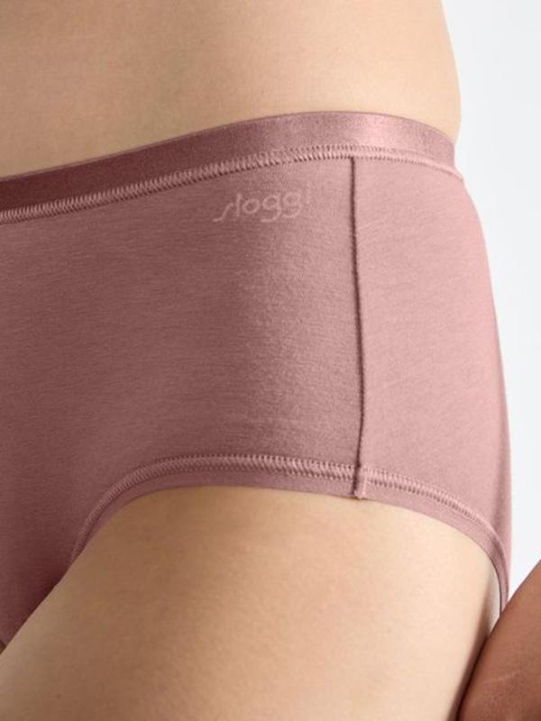 Triumph 3 комплекта трусиков из органического хлопка "Go Daily Dark Pink"