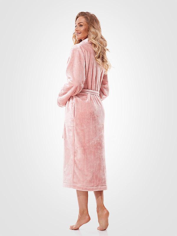 L&L Long Robe Lux Long Pink