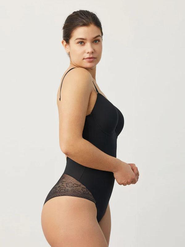 Ysabel Mora Shaping Bodysuit Utah Black