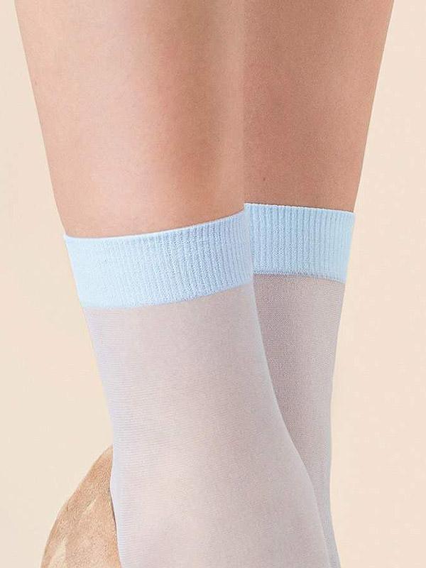 Fiore 2 porų kojinaičių komplektas "So Sweet 20 Den Pastel Blue"