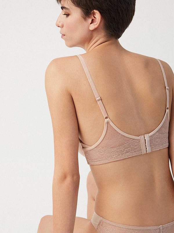 Ysabel Mora Underwired Bra Clara Nude