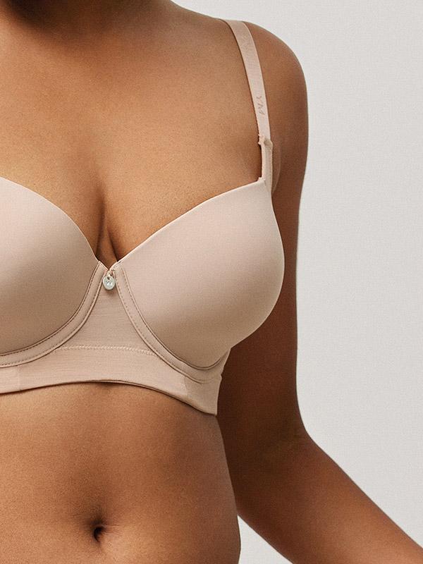 Ysabel Mora Underwired Bra Luana Nude