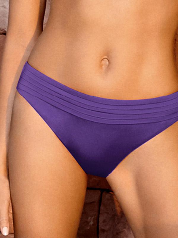Maryan Mehlhorn bikini maudymosi kostiumėlis formuotais kaušeliais "Splendeurs Violet"