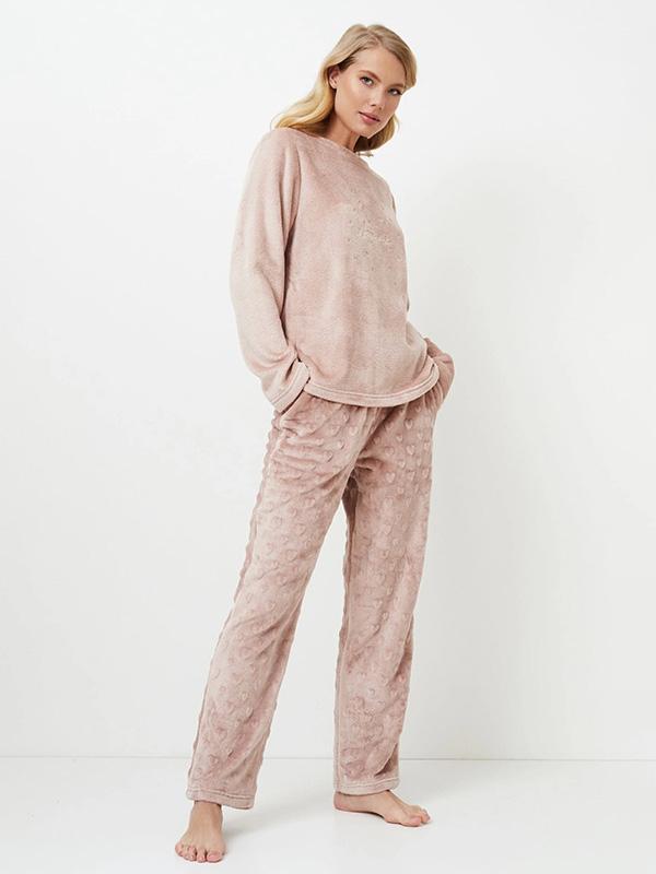 Aruelle мягкая домашняя одежда "Lara Set Dusty Pink"