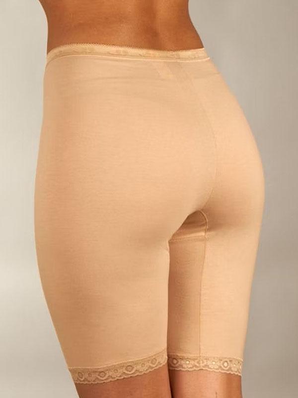 Sloggi medvilninės kelnaitės šortukai "Basic Long Nude"