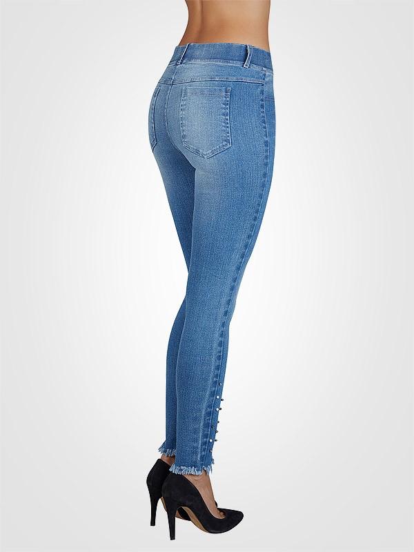 Ysabel Mora užpakaliuką pakeliančios kelnės "Neyla Push-Up Light Blue Jeans"