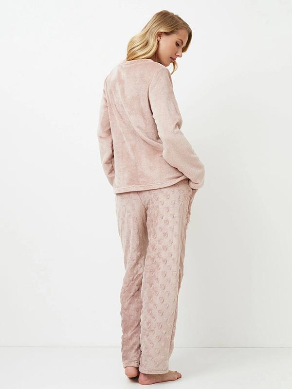 Aruelle мягкая домашняя одежда "Lara Set Dusty Pink"